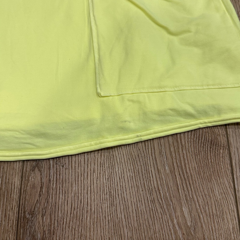 Free People Hot Shot Mini Dress (Sour Citrus) - Picture 4 of 5